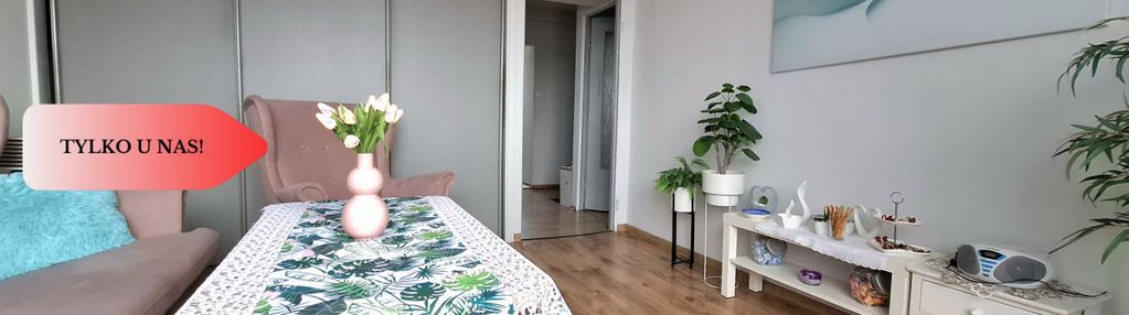 Mieszkanie 3 pokoje z balkonem 60 lecia starogard
