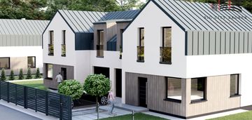 Nowoczesny dom w zabudowie bliźniaczej - 10 minut