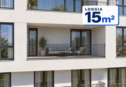 Duża loggia - 15 m2 | klucze w styczniu 2027 r.