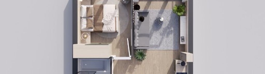 Sunrise park | mieszkanie nr 4.9 | 2 pokoje 32,52 m2 + balkon |