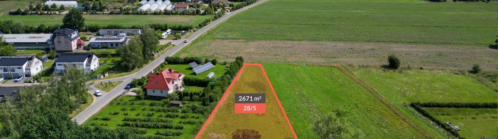 Sprzedaż| działka mieszkaniowo-usługowa|2671 m2