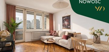 3 pokoje z osobną kuchnią | stacja metra za oknem | dwustronny rozkład