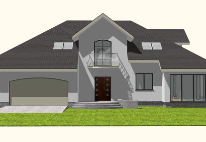 Działka budowlana 772 m2 z projektem domu