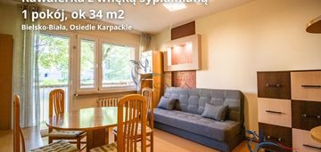 Kawalerka z wnęką l osiedle karpackie