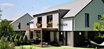 Nowy energooszczędny dom 137 m² z ogródkiem 389 m²!