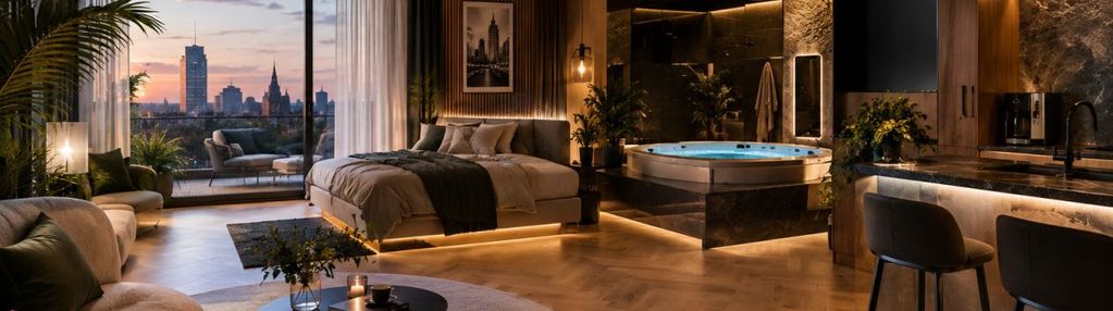 Premium 25m²|jacuzzi|taras na dachu| studio pupila