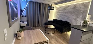 Nowoczesne mieszkanie z dużym balkonem