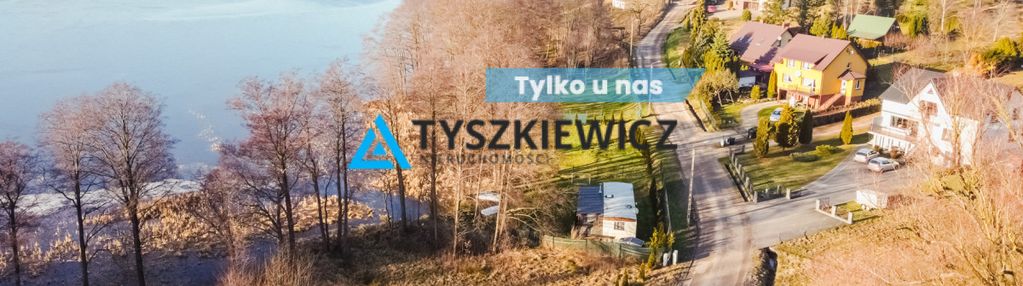 Działka nad jeziorem strzepcz w pierwszej lini