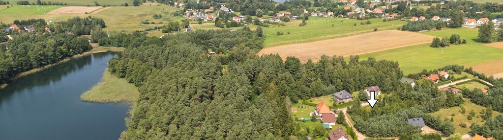 Działka budowlana w orzynach - 180m do bardzo czystego jeziora łęsk