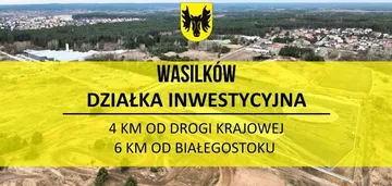 PRZETARG Urzędu w Wasilkowie, działka INWESTYCYJNA