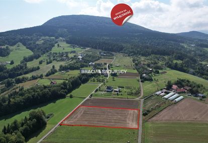 Działka budowlana szyk 60 arów płaska prostokąt