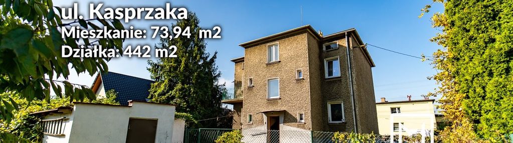 3 pokojowe mieszkanie z ogrodem