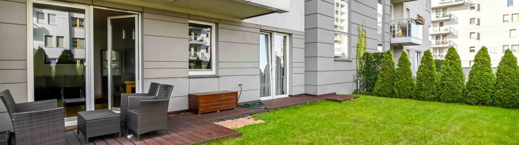 Piękny apartament, 2 pokoje, ogród, miejsce w hali