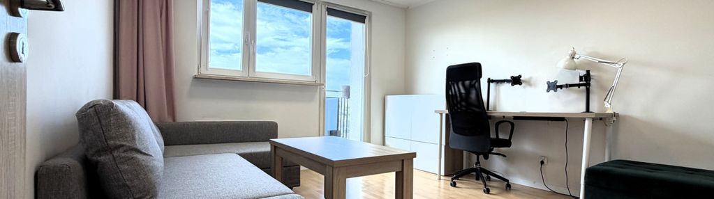 Grunwald 2 pokoje 40m² balkon umeblowane