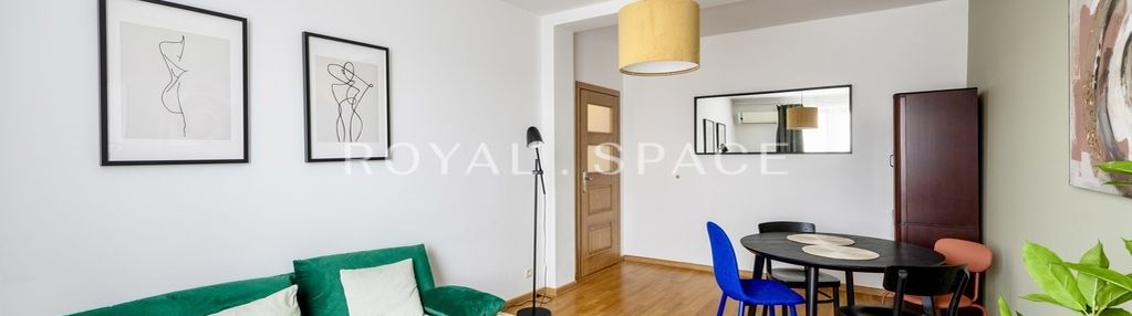 Designerskie mieszkanie z balkonem przy mokotowski