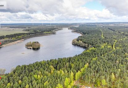 Duża działka nad jeziorem, warunki zabudowy.