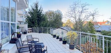 Słoneczne 3 pokoje z ogromnym tarasem konstancin