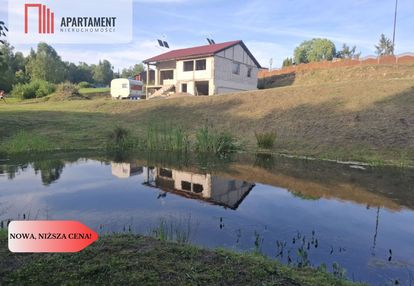 Obniżka !!!dom nad rzeką dz. 2924 m²  natura 2000
