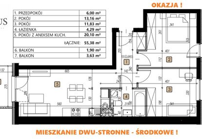 ❤️ piękne mieszkanie z widokiem ! węglinek ! okazj