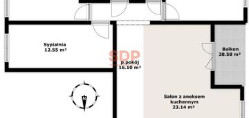 40-metrowy openspace, wszystkie sypialnie pow.10mkw, atrakcyjna cena