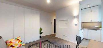 Kawalerka przy ul. hożej w kamienicy z windą