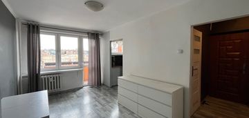 Okna i balkon na podwórko, ładny widok - 2 piętro