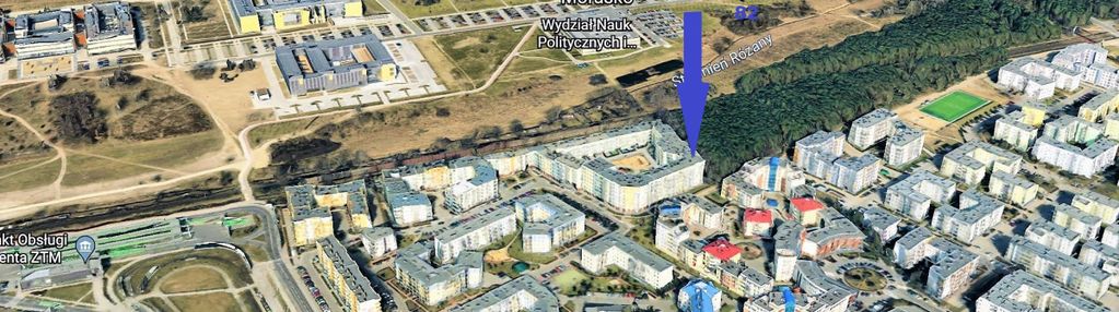 Piątkowo - 2 pokoje ok. 55m² balkon wysoki parter