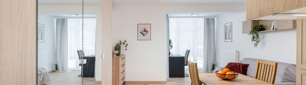 Wyposażone mieszkanie z balkonem! pet friendly.