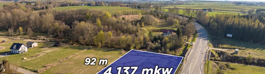 Działka usługowa z wz przy s7