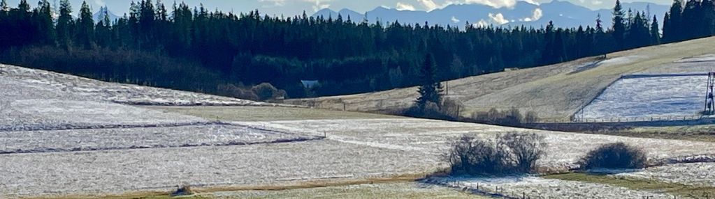 Piękna działka z widokiem na tatry