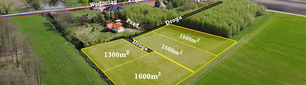 1500 m² pod twój dom. spokojna okolica. media