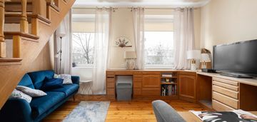 Wyjątkowe, dwupoziomowe mieszkanie w kamienicy