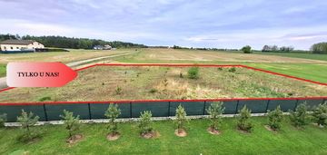 Szczutki 1106m2 malownicze miejsce pola lasy
