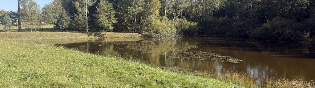 Działka z własnym dostępem do jeziora