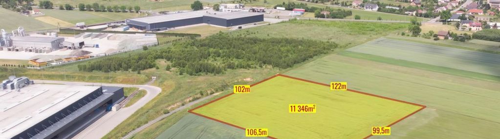 Działka pod przemysł i usługi 1,13ha lubliniec