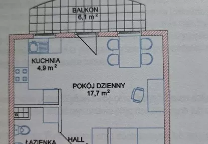 Mieszkanie kawalerka 30,9m2 Gdańsk Zaspa