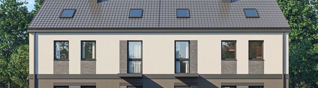 Bliźniak w otoczeniu zieleni-spokojna okolica