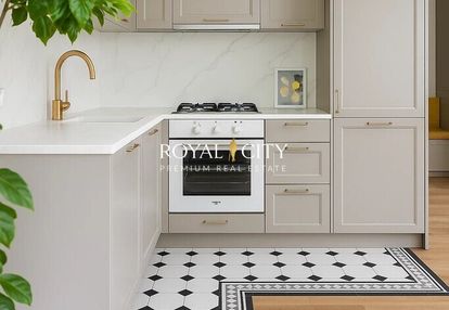 Wysokie 2 pokoje mieszkanie w pięknej kamienicy.