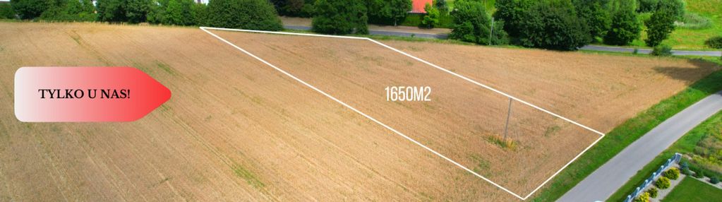 Działka 350m od jeziora w miejscowości objezierze