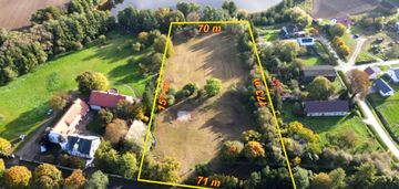 Skrzetuszewo działka przy jeziorze wydane wz