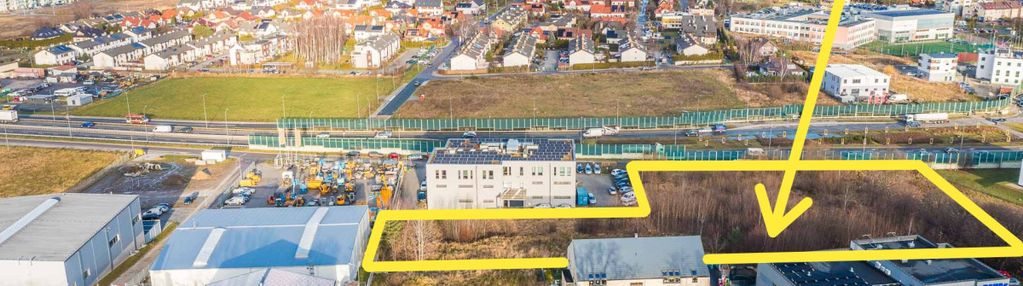 Działka prod-usług 6904 m2 gdańsk kokoszki