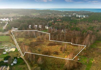 Grunt inwestycyjny nad morzem koło rowów