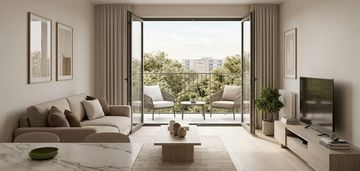 Duży salon 21 m2 | 2 pokoje | balkon | czyżyny