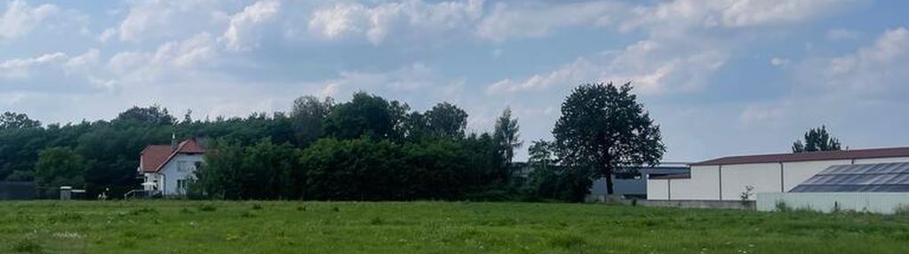 Działka 2323 m² pod dom i usługi.