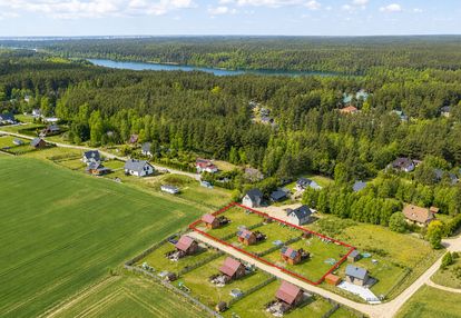 3 domki - gotowa inwestycja|sauna| balia | jezioro