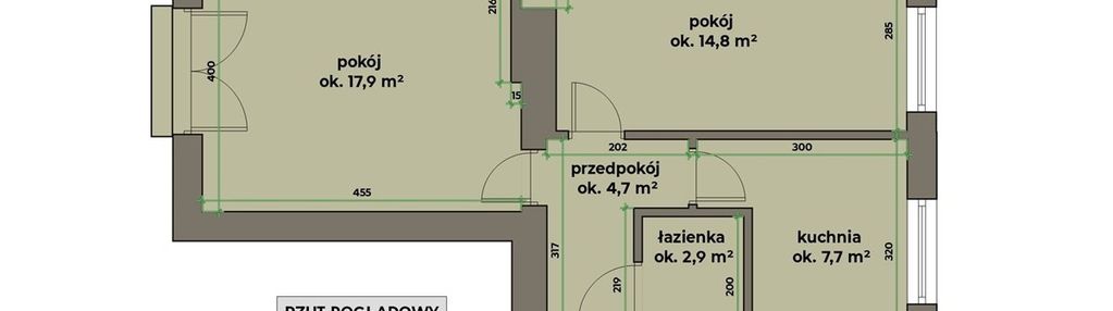 Borek fałęcki -mieszkanie w zielonej okolicy