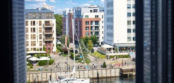 Wyjątkowy apartament nad wodą | wyspa spichrzów