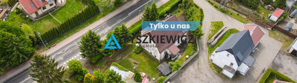 Dom z wydzielonymi lokalami na ładnej działce
