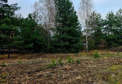 Działka budowlana o pow. 1084 m2 na skraju lasu.