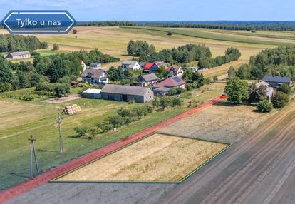 Działka budowlana 1121 m² wymiarowa zawada, mstów